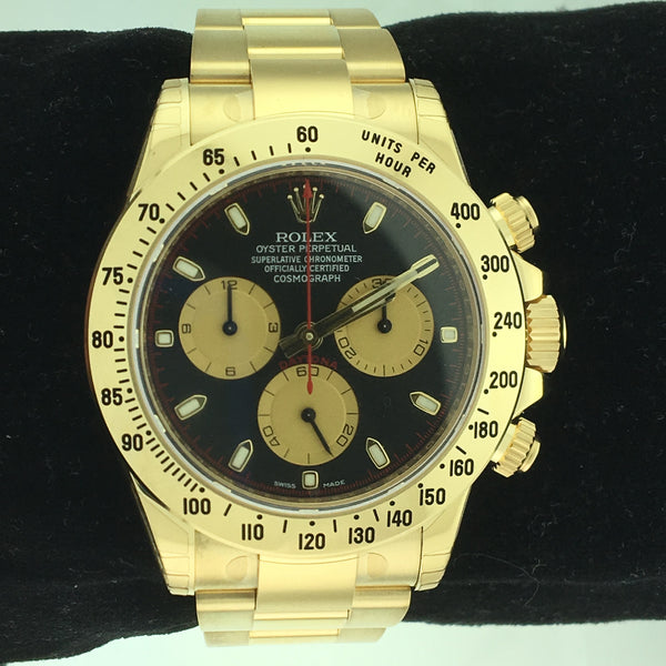 Rolex Daytona Yellow Gold